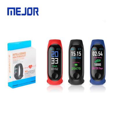 China FitPro health fitness tracker touch screen rubber mobile wearfit wristband M4 sports smart bracelet M3 sports bracelet for sale