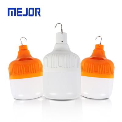 China Lighting Over 6hours Lighting 6-8 Hours Night Street Market 30W Emergency Lamp 60W Bubble Ball Led Bulb USB Rechargeable for sale