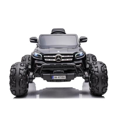 China Toy Wholesale 24V Children's Licensed Mercedes-Benz Electric Monster Truck Ride On Car For Kids for sale