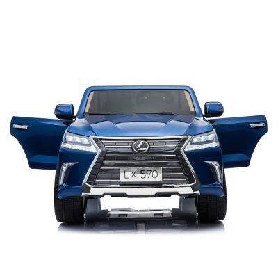 China Ride On Toy Licensed Lexus LX570 Kids Electric 12V Ride On Car Baby Ride On Car For Kids for sale