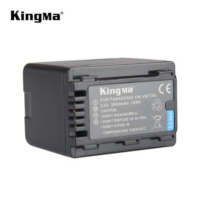 China Camera KingMa Rechargeable Li-ion Battery VBT380 For Panasonic Camera Battery VW-VBT380 for sale