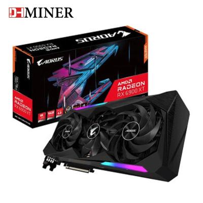 China RGB 6900XT Graphics Card 6600XT Low Power AORUS Radeon RX 6900XT 16G Gaming Graphics Card for sale