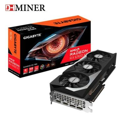 China RGB 6900XT Low Power Graphics Card Radeon RX6900XT GAME OC 16G Gaming Graphics Card 6900XT for sale