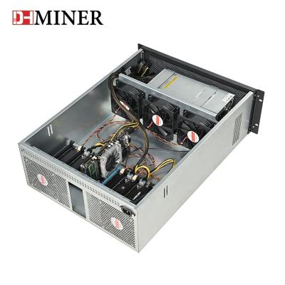 China With fan K86 GPU cards PSU card installation. Server Case DDR3 4G RAM 64GB 1850W GPU With 8 Slots 55mm/765mm/70mm Space for sale