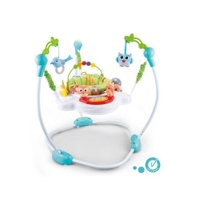 China jumping & light & hot sale music music lighting 4 M+ indoor baby swing chair plastic baby toy for sale