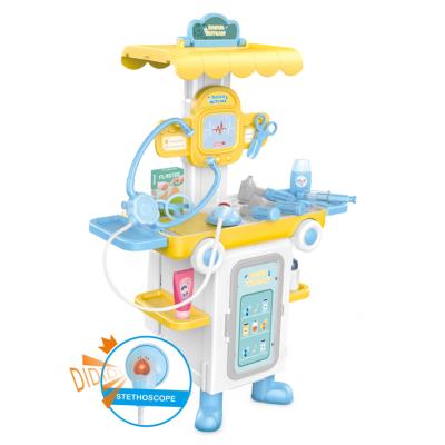 China Factory Price Plastic Wholesale High Quality Doctor's Costume Toy Set Children's Toys for sale