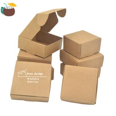 China Recyclable Embossing Corrugated Kraft Paper China Package Box Corrugated Display Box for sale