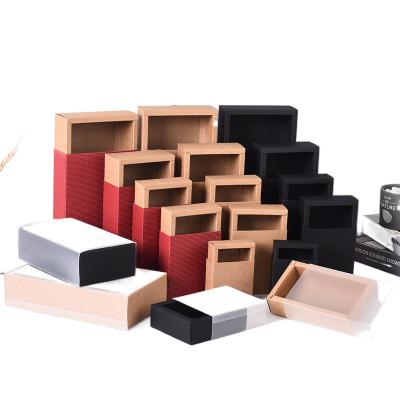 China New Plum Small Paper Box High Quality Black Customizable Recyclable for sale