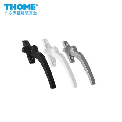 China Modern 7 Form Lockable Aluminum Window Handle for sale