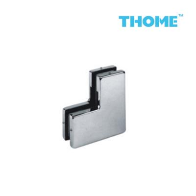 China Modern Glass Door Accessories Stainless Steel Frameless Patch Fittings for sale