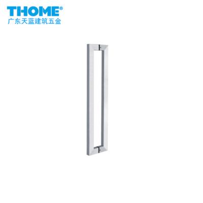 China Modern stainless steel glass door handle for sale