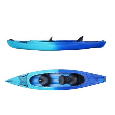 China HDPE New Design LLDPE Sit In Kayak Rowboat 2 Person Plastic Ocean Waterplay Opens for sale