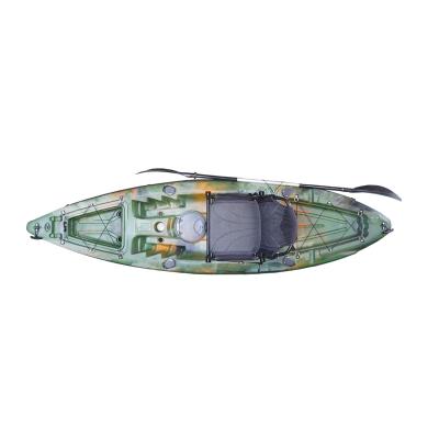 China VICKING 8.7FT Single Kayaks PAR Kayaks HDPE Style Single Fishing Sit On Top Leisure Life Fishing Kayak for sale