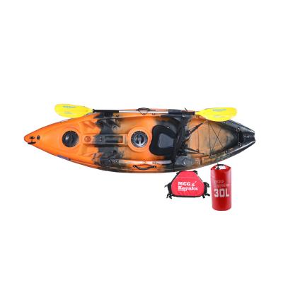 China Cheap Wholesale HDPE Stand On Top Kayaks Youth Solo Kayak 8ft Small Boat For Sale for sale