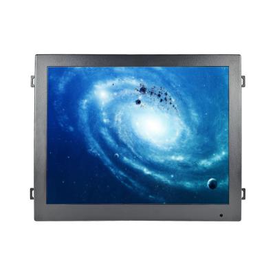 China Industrial Embedded Monitors 12 Inch Square Metal Case 1024 * 768 Open Frame for sale