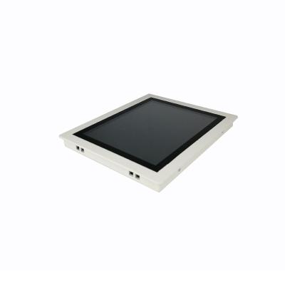 China Small Size Cheap Industrial Metal Case 8 Inch Metal Cover Flat Panel Touch Screen Monitor for sale