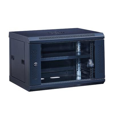 China Wall Mounted Cabinet Rack VA5406 room stock wall mount rack 6u mini slim network cabinet box for sale