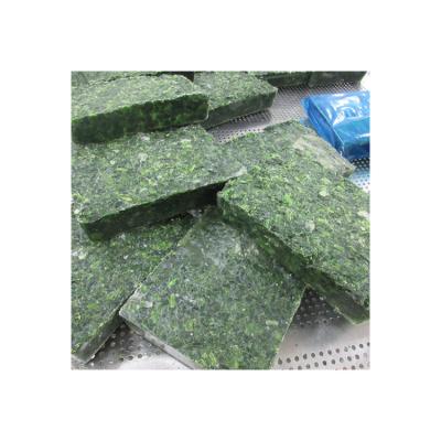 China Hot selling FROZEN factory frozen green spinach fresh bqf cut spinach for sale