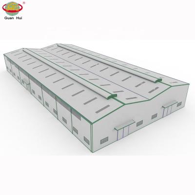 China Building Material Industrial Steel Roff Truss Metal Warehouse for sale