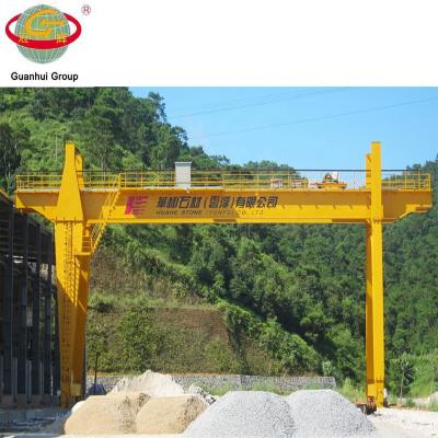 China Gantry Crane Heavy Duty One-Frame Gantry Crane With Crane Trolley for sale