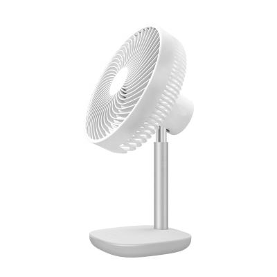 China Desk Fan USB 5V Rechargeable Electric Fan 5W Air Cooler Air Cooler Fan with USB Cable OEM Customized Logo for sale