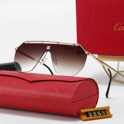 China Designer Luxury Fashion Newest Women's New Sun Glasses 2022 Fashion Men's Glass Shading Sunglasses Wholesale for sale