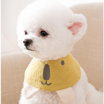 China Stored Pet Supplies Saliva Towel Pet Bib Dog Scarf Neckline Dog Cat Saliva Towel for sale