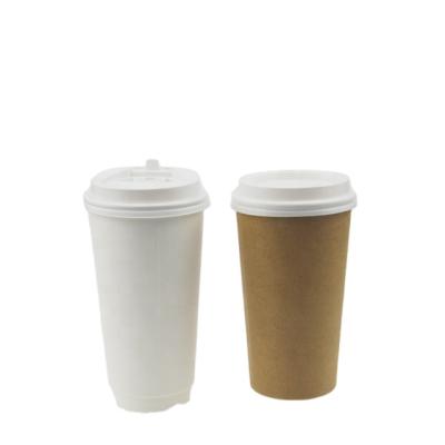 China Disposable Insulated Smooth Hot Mugs Logo Printed Packaging Custom Double Wall Coffee Papercup for sale