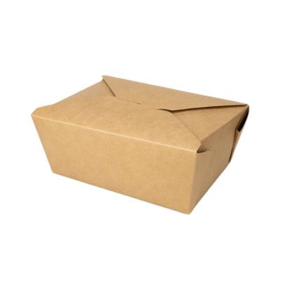 China #4 Disposable High Quality Food Catering Packaging Box Hamburger Container Box Takeaway Food Packaging for sale