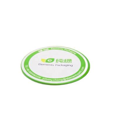 China Disposable Custom Eco Friendly Compostable PLA Coffee Cup Lids With Cover For Overseas Export for sale