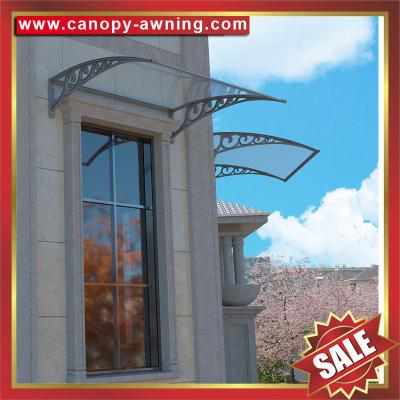 China house window door DIY polycarbonate pc canopy awning sunshade rain shelter sheild for sale for sale