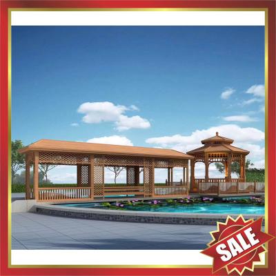 China Public garden park hotel Aluminium metal pavilion kiosk pergola-beautiful sunshade shelter! for sale