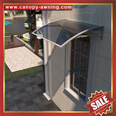 China excellent diy polycarbonate awning canopy shelter with cast aluminum bracket arm support for sale for sale