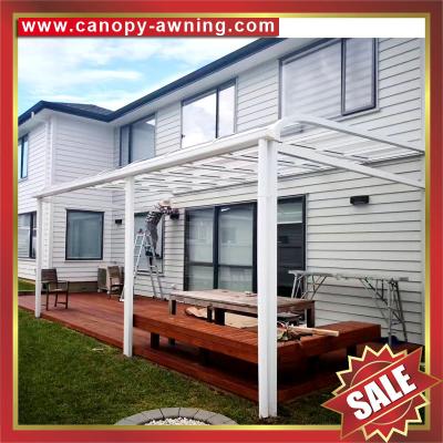 China high quality modern gazebo patio balcony porch corridor window door sun rain aluminum alloy metal awning canopy shelter for sale