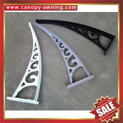 China excellent engineering plastic window door pc polycarbonate diy canopies awning canopy arm support bracket for sale