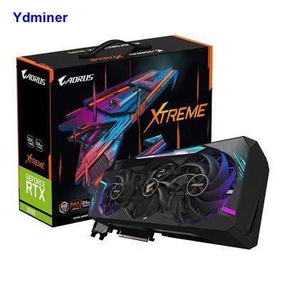 China Workstation Branded New RTX 3090 24G 384bit Video Game Graphics Card 3090 for sale