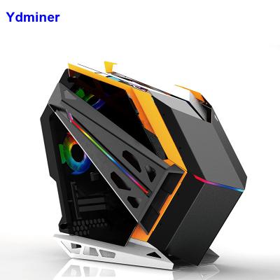 China With Side Panel Window Desktop Case Small Computer Gaming Case ATX PC Case for sale