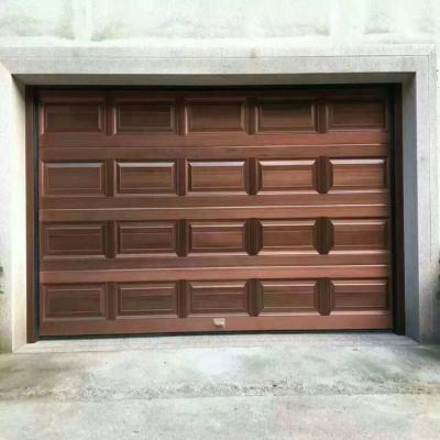 China Modern Customized Industrial Garage Door Aluminum Stormproof Garage Door Panel Door For Home for sale