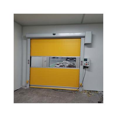 China Customized Industrial Flexible Commercial Steel Pvc High Speed ​​Door for sale