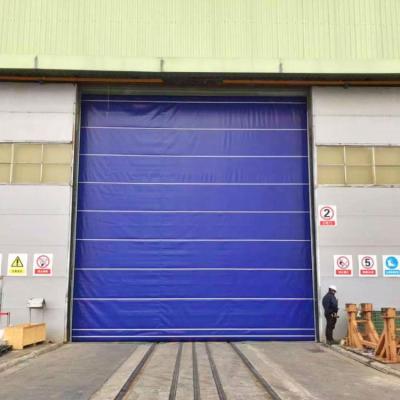 China Industrial Hot Selling Canton Easy Use PVC High Speed ​​Protection Security Fast Door For Warehouse for sale