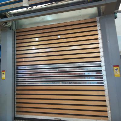 China Low Maintenance Automatic Metal Rolling Door High Speed ​​And Energy Saving Outdoor Vertical Folding for sale