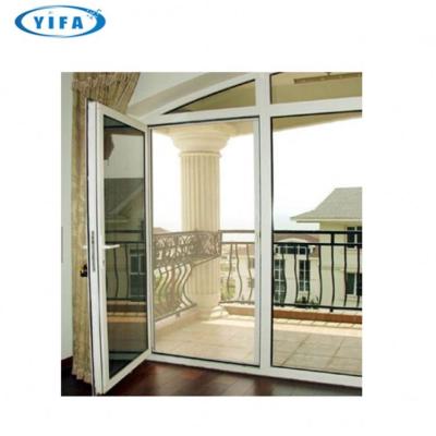 China New Entry Style Modern Aluminum Casement Door for sale