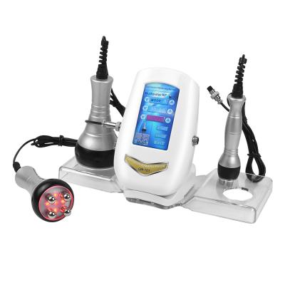 China Lipolaser Cavitation RF 3 in 1 Type 40K Vacuum Cavitation Radio Frequency System and Weight Loss Slimming Beauty Machine for sale