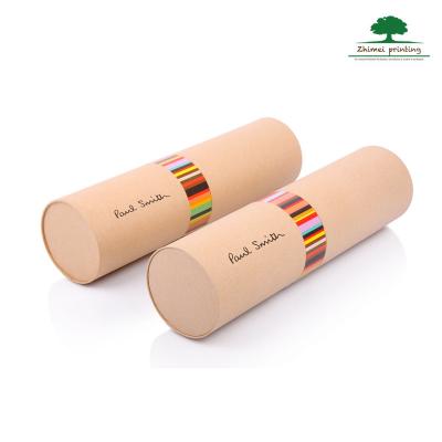 China Cylinder Pack Cardboard Custom Printed Mailing Tubes Round Tube Paper Packaging For Shipping Or Handmade Postal for sale