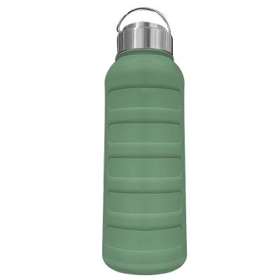 China Large Volume Hot and Cold Water Tumbler Small Mouth Stainless Steel Sports Water Bottle Insulated Outdoor Tumbler for sale