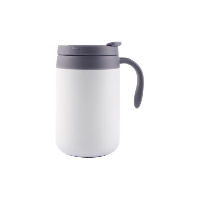 China Coffee Mug Business Stocked Handle Tumblers Blank Stainless Steel Mugs Coffee Tumbler Fast Delivery Water Insulated Bottle for sale