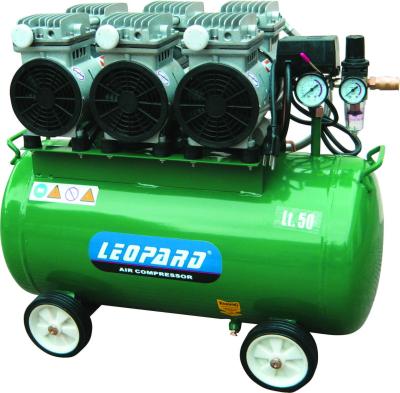 China Compresor de aire sin aceite del alto rendimiento, compresor de aire conducido eléctrico 3HP 115psi en venta