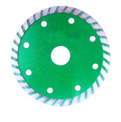 China Wet Saw 105mm Diamond Tip Circular Saw Blade Sintered Turbo For Cutting Concrete for sale