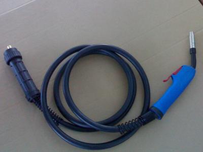 China Hand held MIG Welding Torch  Air Cooled / Water Cooled for sale