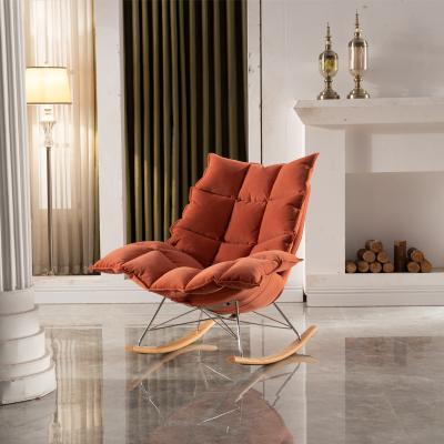 China Other Other Modern Running Sofa Chair Leisure Lounge Chair Style Living Room Furniture Leisure Rocking Chair For Living Room for sale